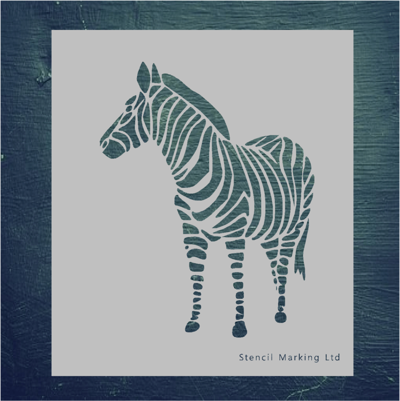 Zebra  Stencil
