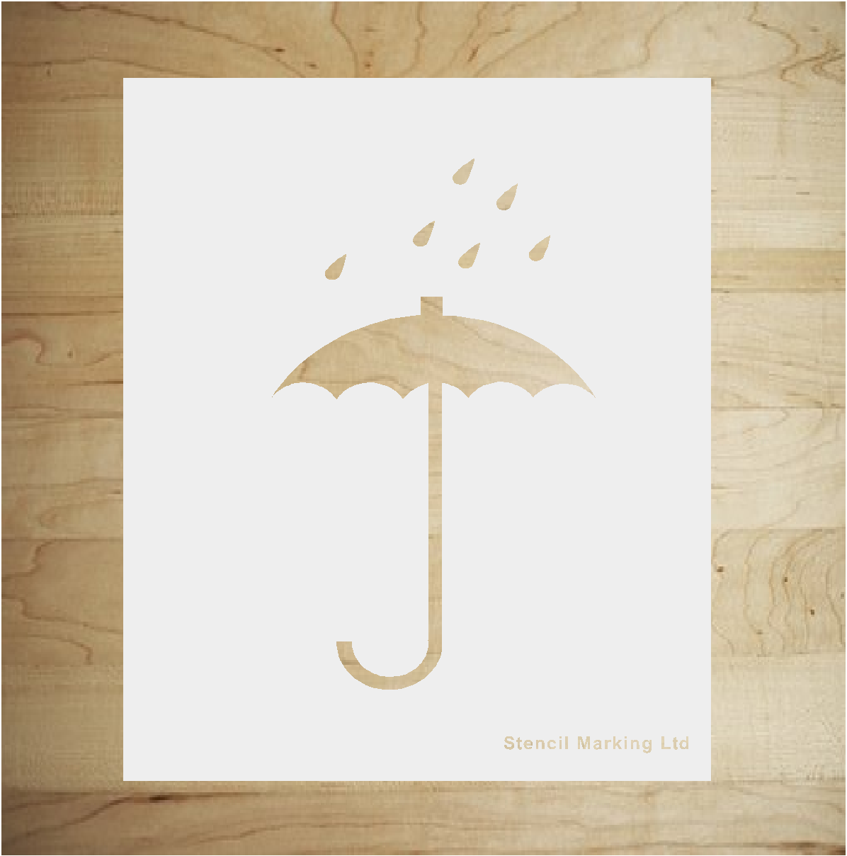 Keep Dry Stencil