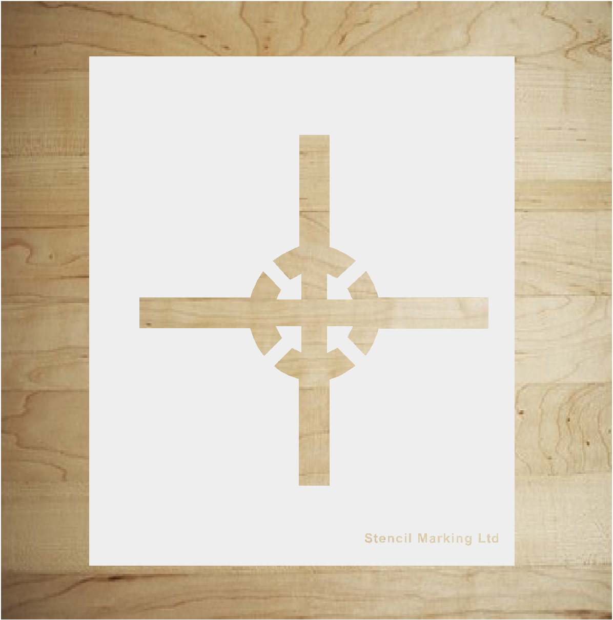 Centre Of Gravity  Stencil