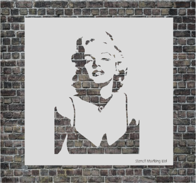 Marylin Monroe Stencil