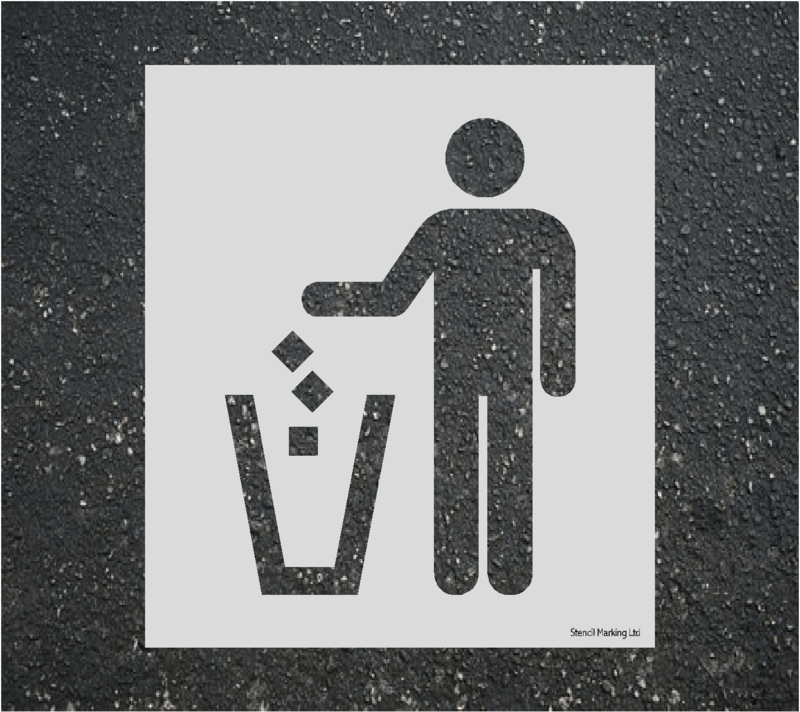 Litter Stencil