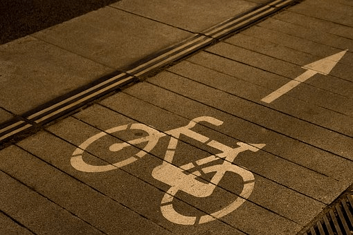 Bike lane Stencil TYPE 2