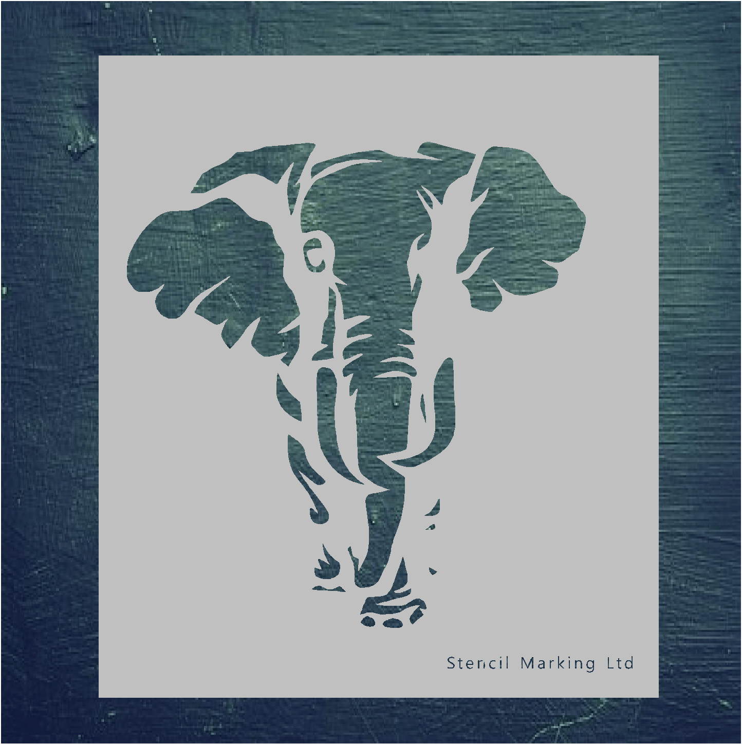 Elephant Stencil Printable