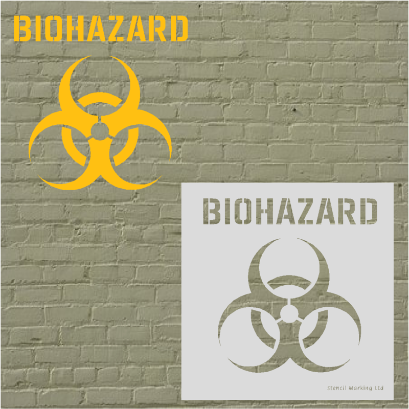 BIOHAZARD  STENCIL