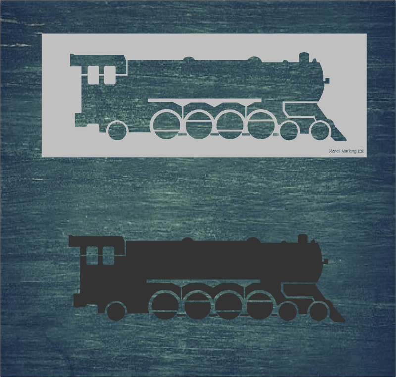 LOCOMOTIVE  Stencil