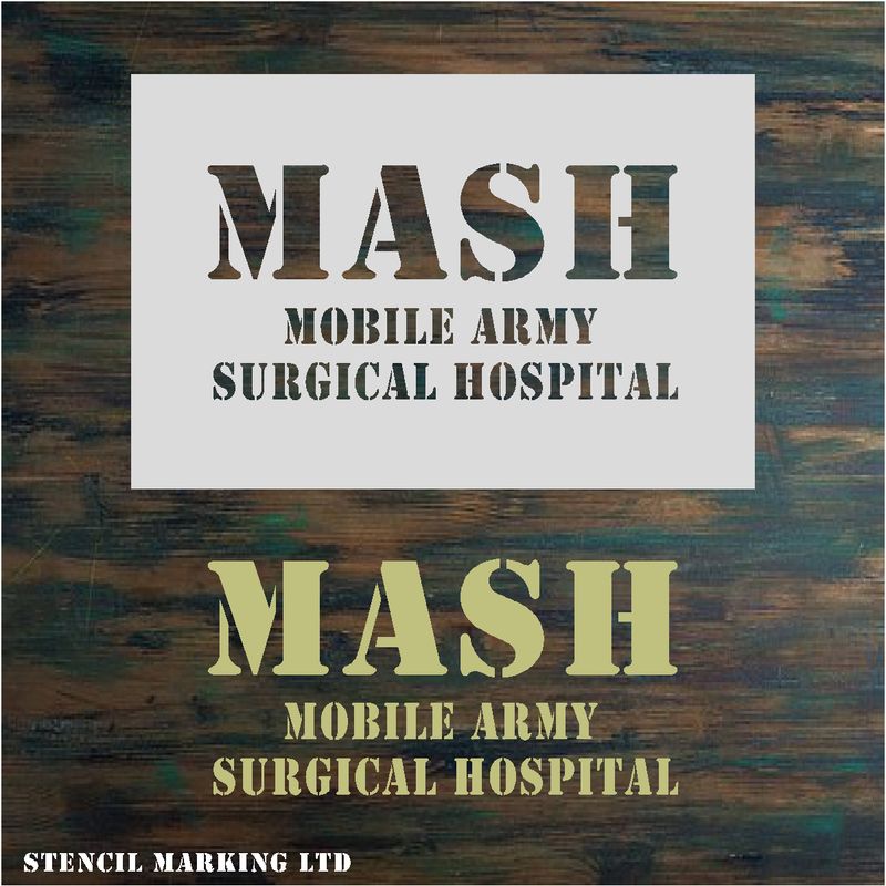 MASH Stencil