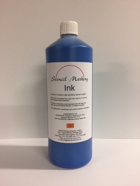 BLUE MARKING INK