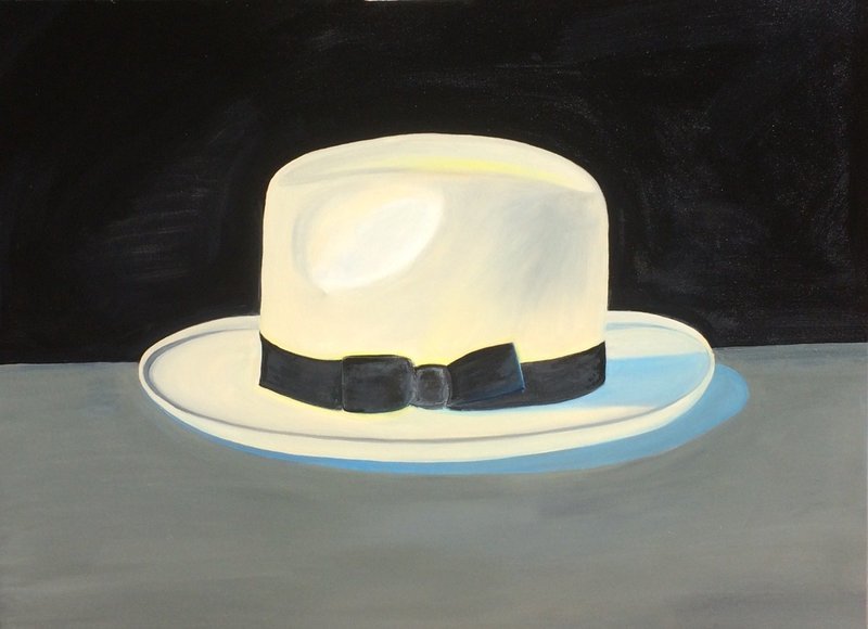 Beretto, Large Oil on Canvas
