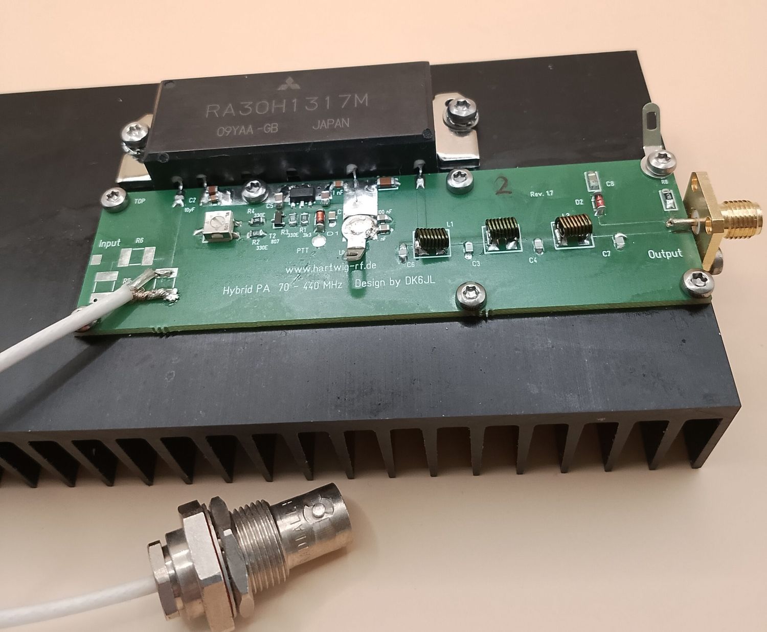 Hybrid Power Amplifier 144 MHz, SDR Add(ON)
