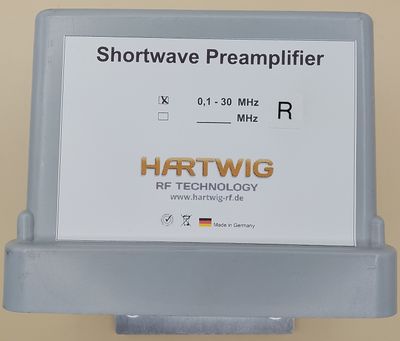 Vorverstärker 100 KHz - 30 MHz "R"