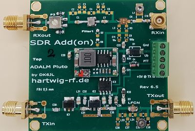 Analog Devices ADALM- Pluto, QO - 100 Zusatz