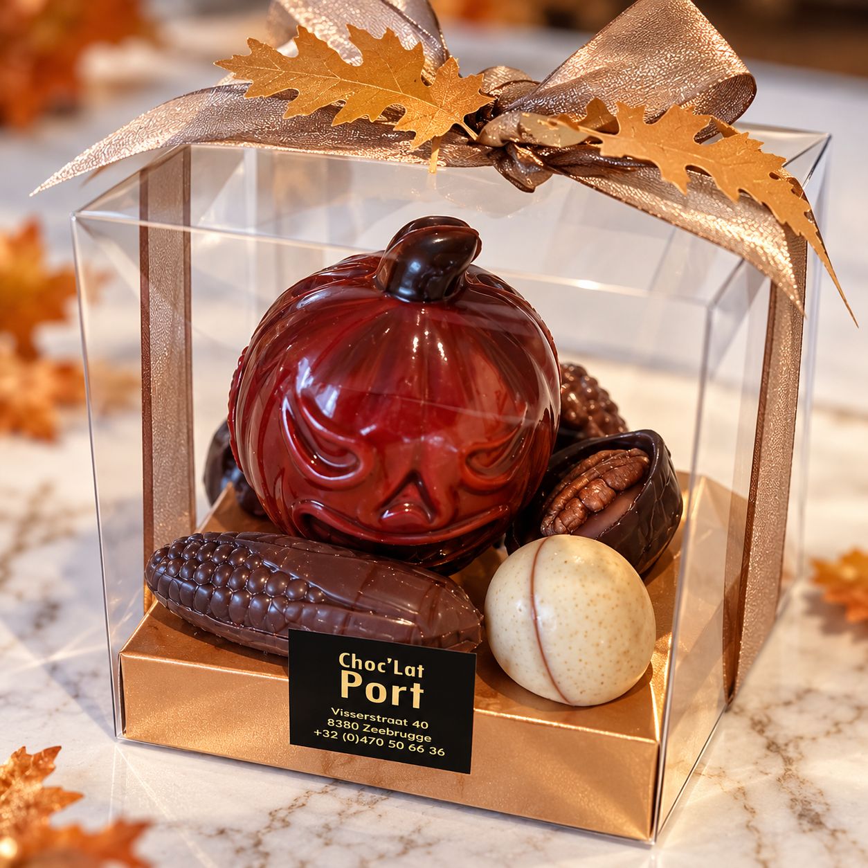 Pumpkin in a box