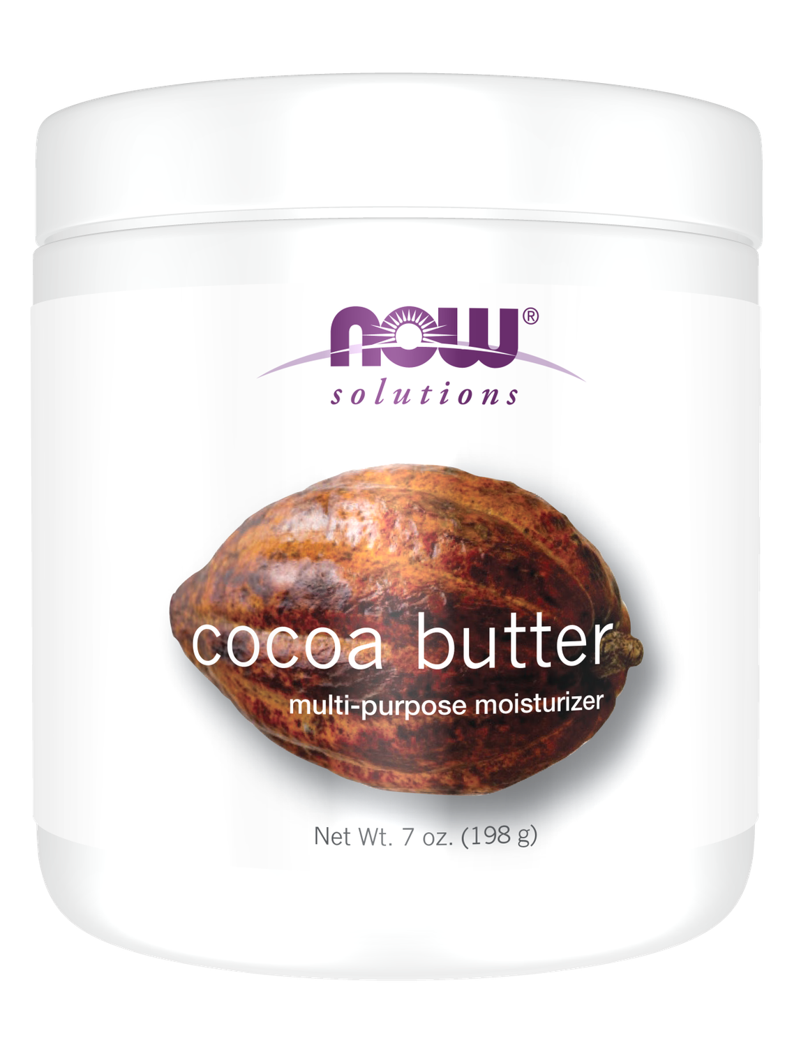 NOW Cocoa Butter - 7 oz.