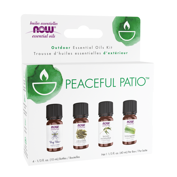 NOW Peaceful Patio™ Essential Oils Kit