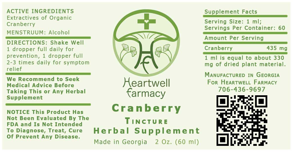 Cranberry Tincture