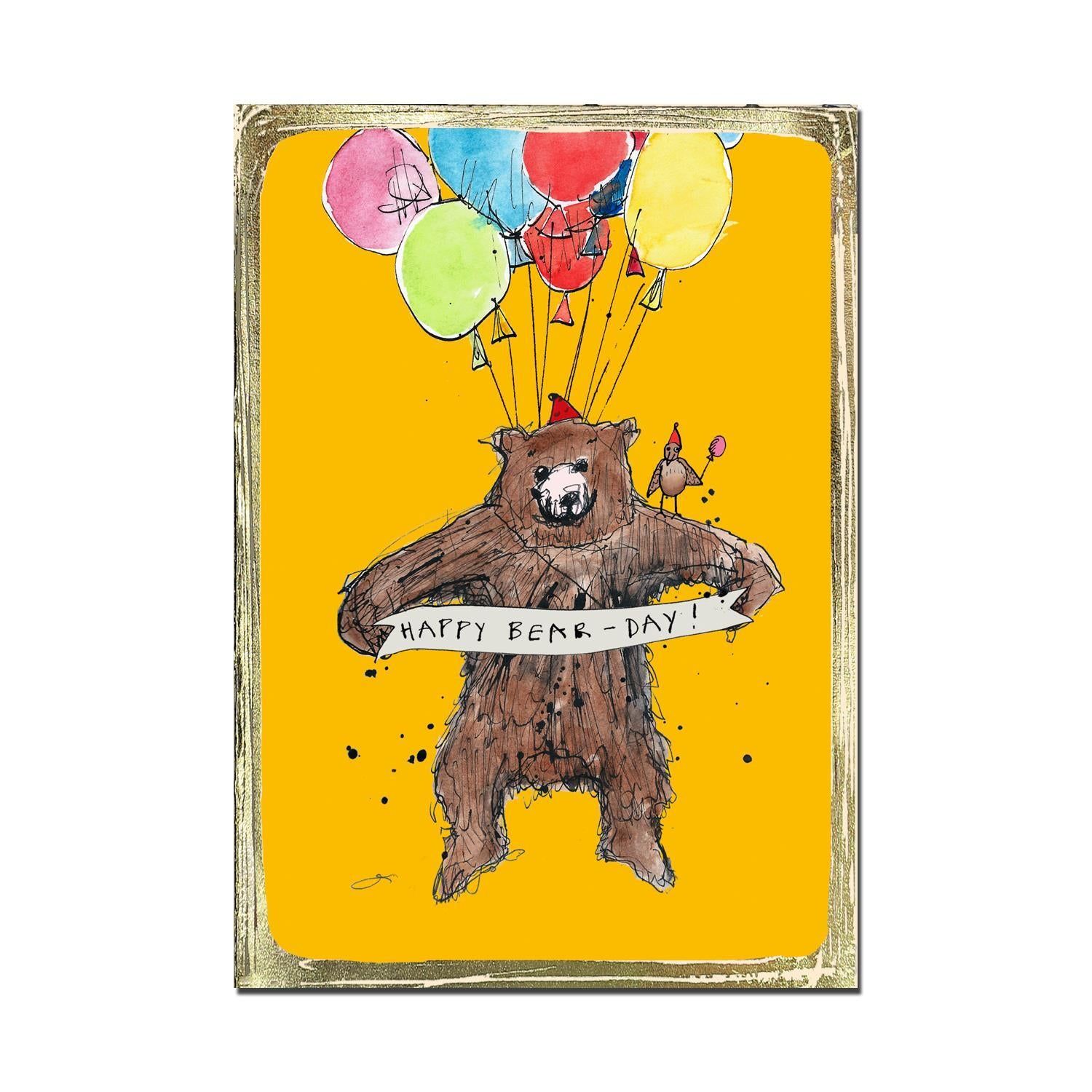 "Happy Bear Day" Greeting Card