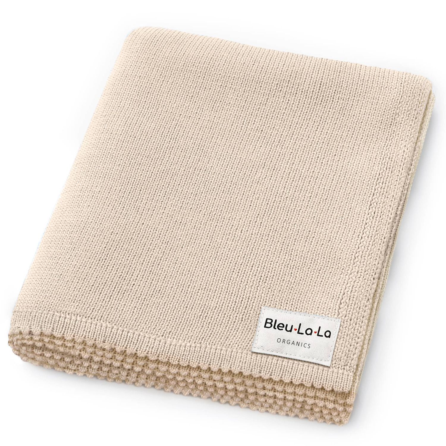 100% Organic Luxe Baby Blanket : Oatmeal