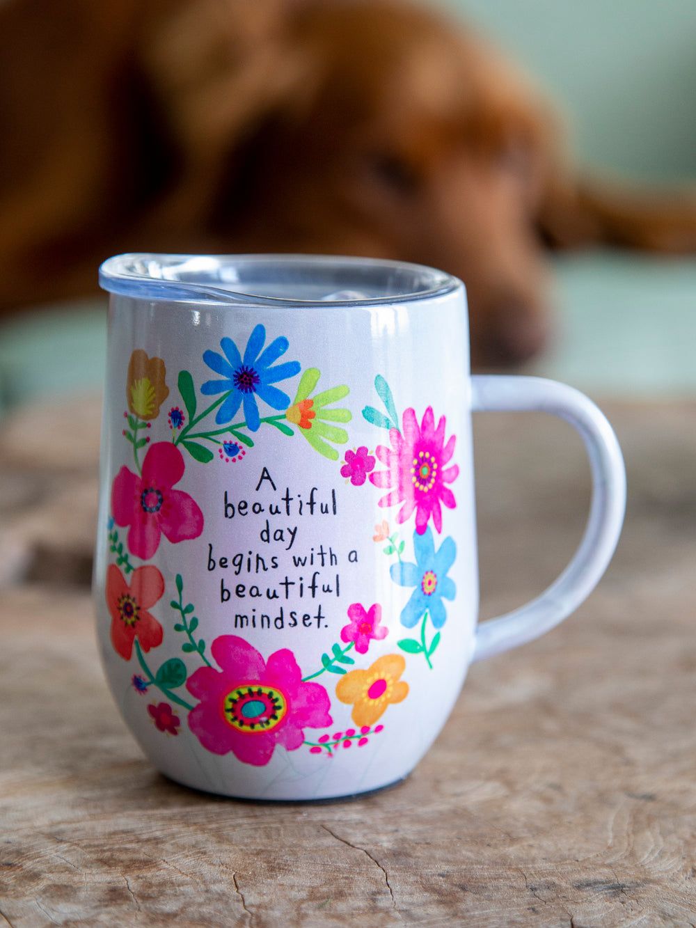 A Beautiful Day Coffee Tumbler