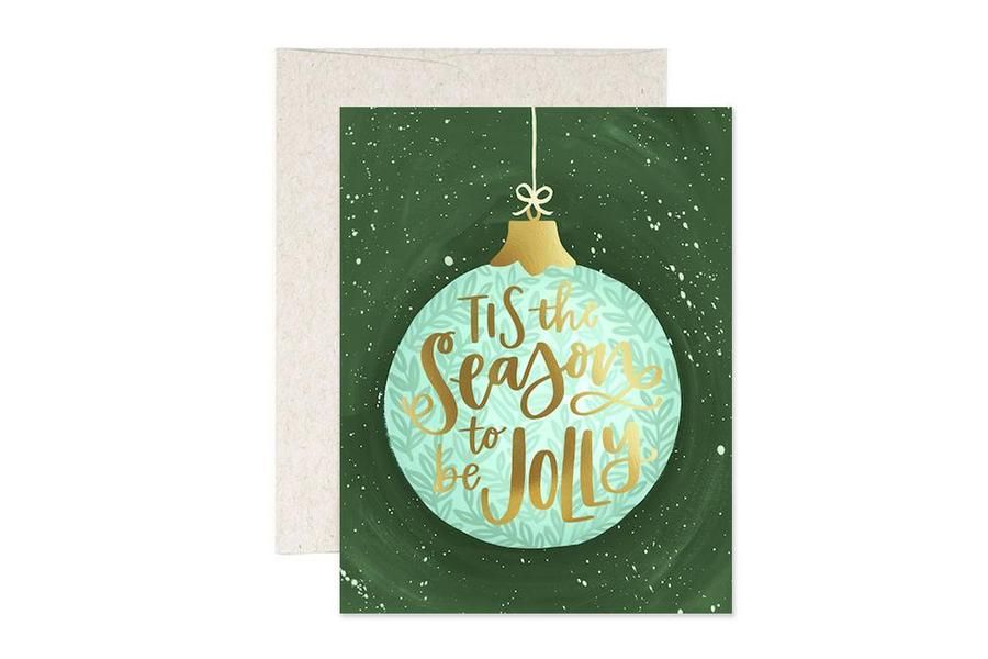 'Tis the Season to Be Jolly- Christmas Card
