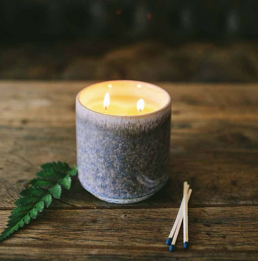 Afternoon Retreat Large Round Candle
