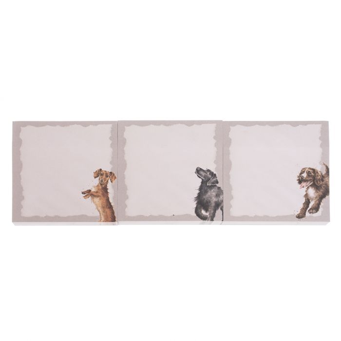 A Dog's Life Sticky Notes Trio