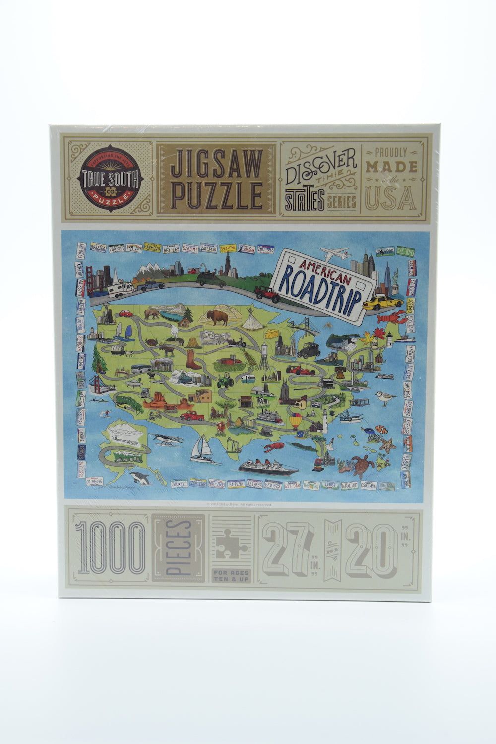American Road Trip Puzzle