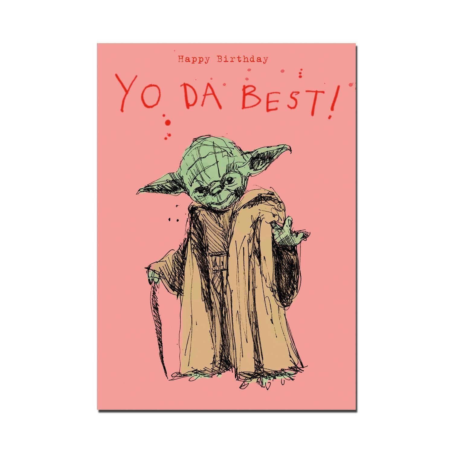 "Yoda Best" Birthday Card