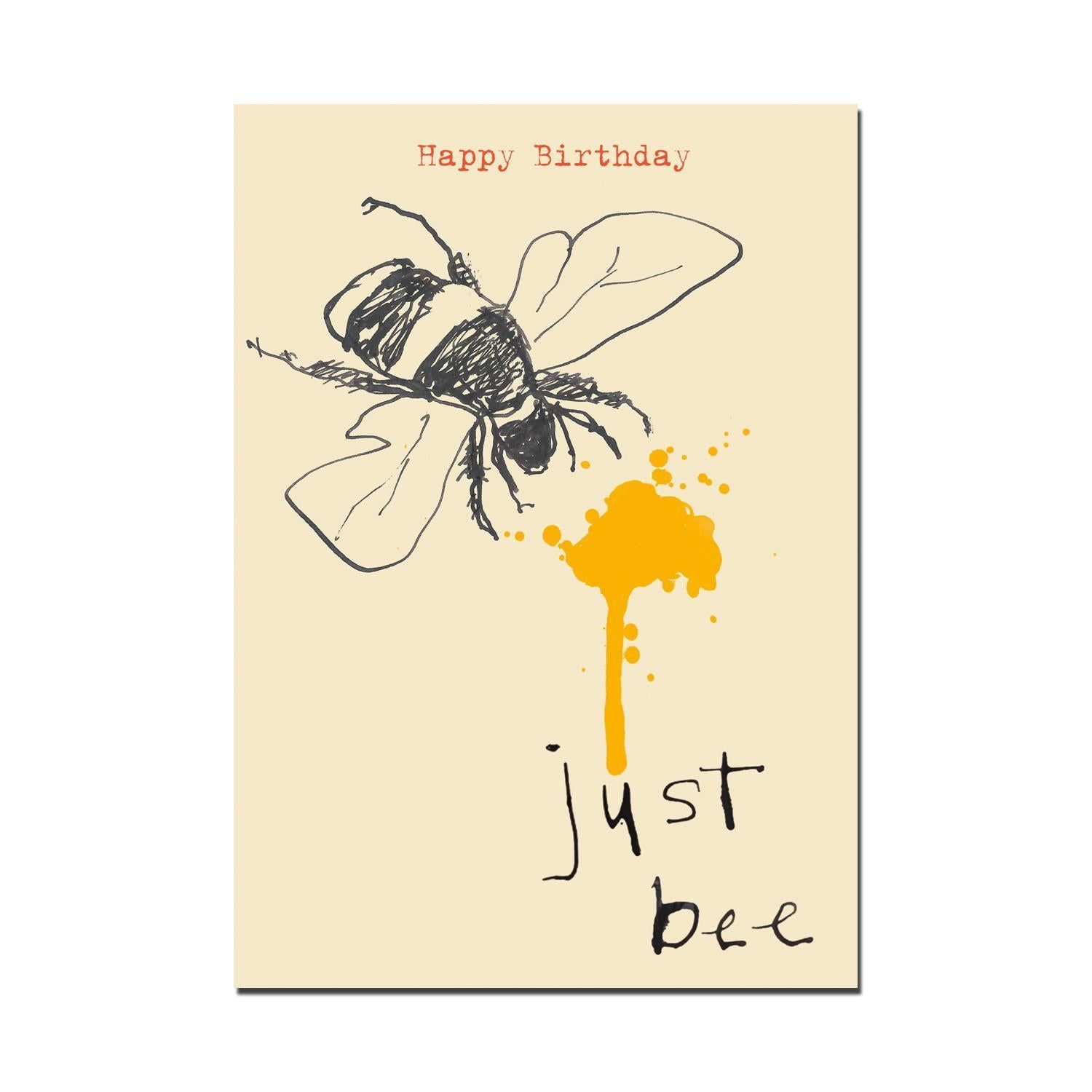 "Just Bee" Greeting Card