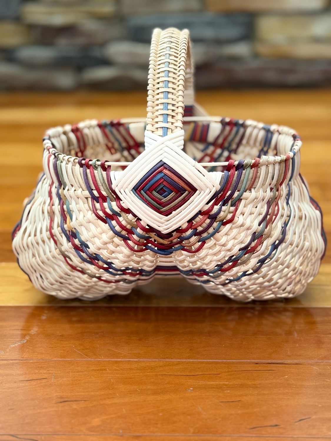 10" Egg Basket in Jewel Tones