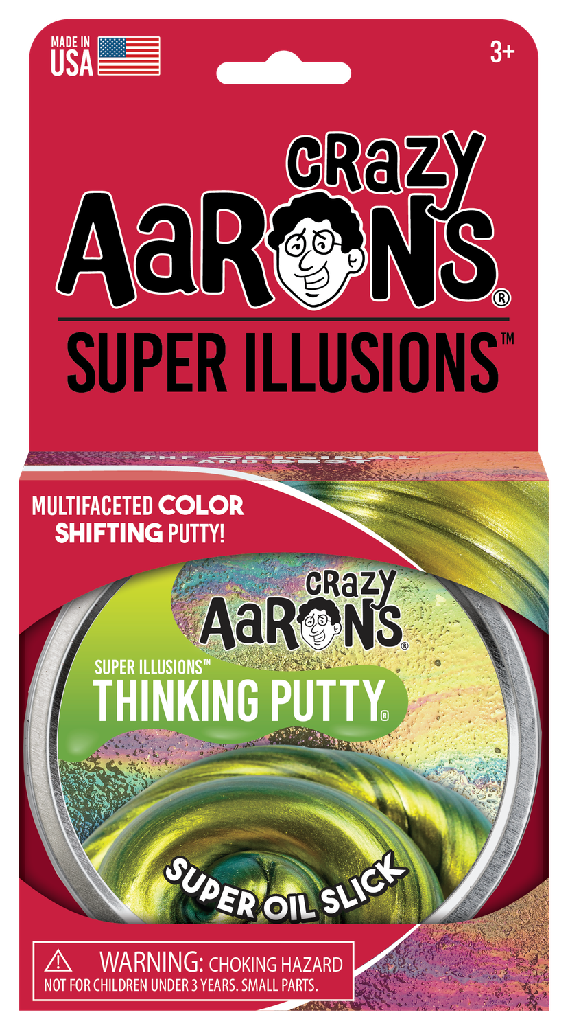 4" Super Oil Slick Thinking Putty