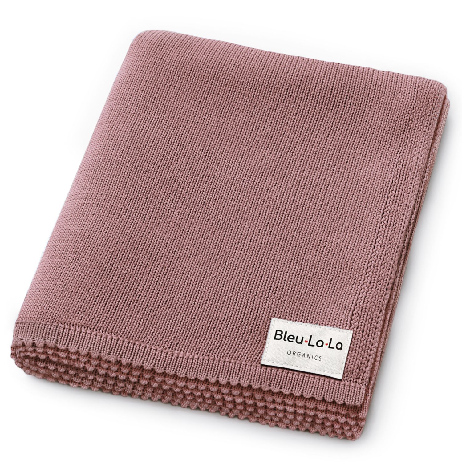 100% Organic Luxe Baby Blanket : Sugar Plum