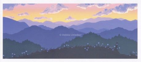 An Appalachian Sunset Notecard Set An Appalachian Sunset Notecard Set