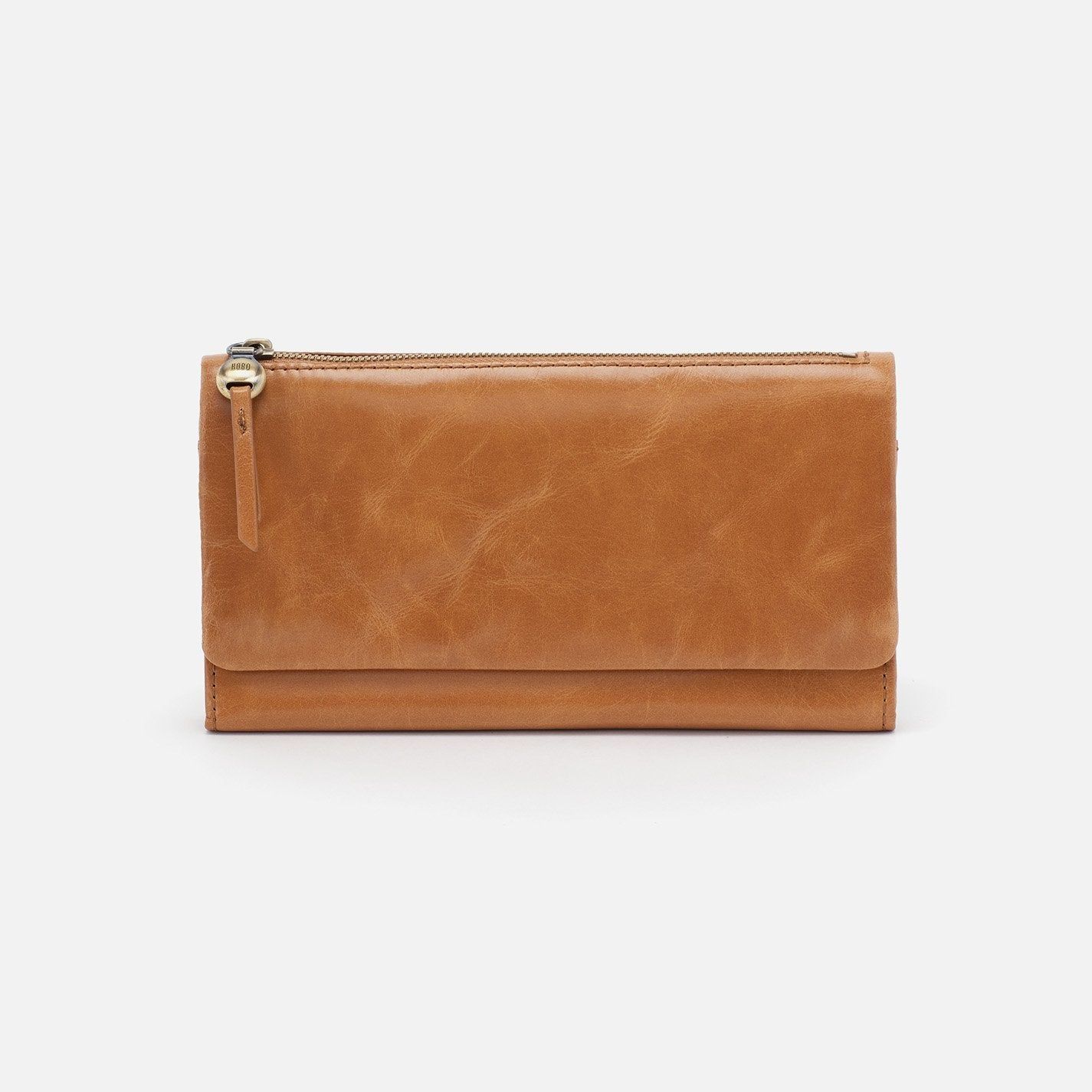 Alto Continental Wallet in Honey