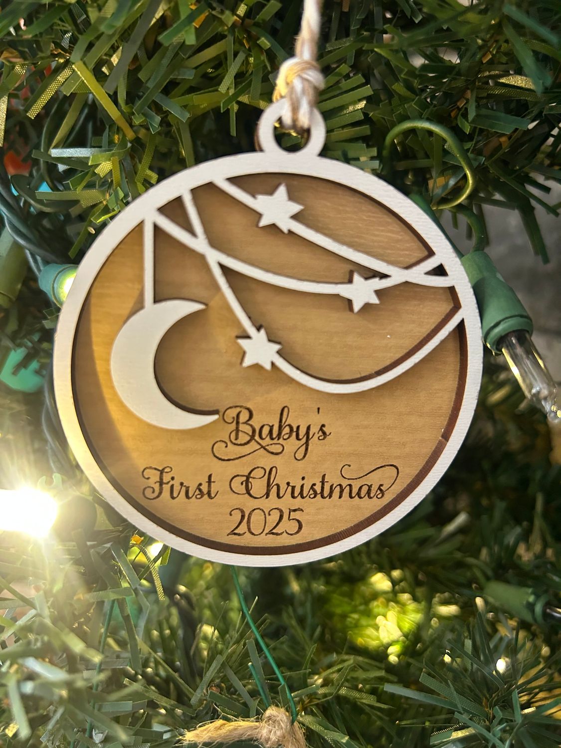 Baby's First Christmas Ornament 2025