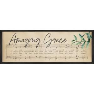 Amazing Grace How Sweet the Sound- Framed Art