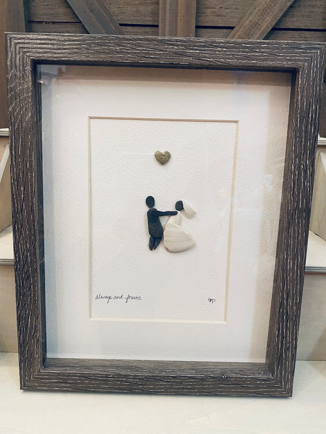 Always &amp; Forever Pebble Art