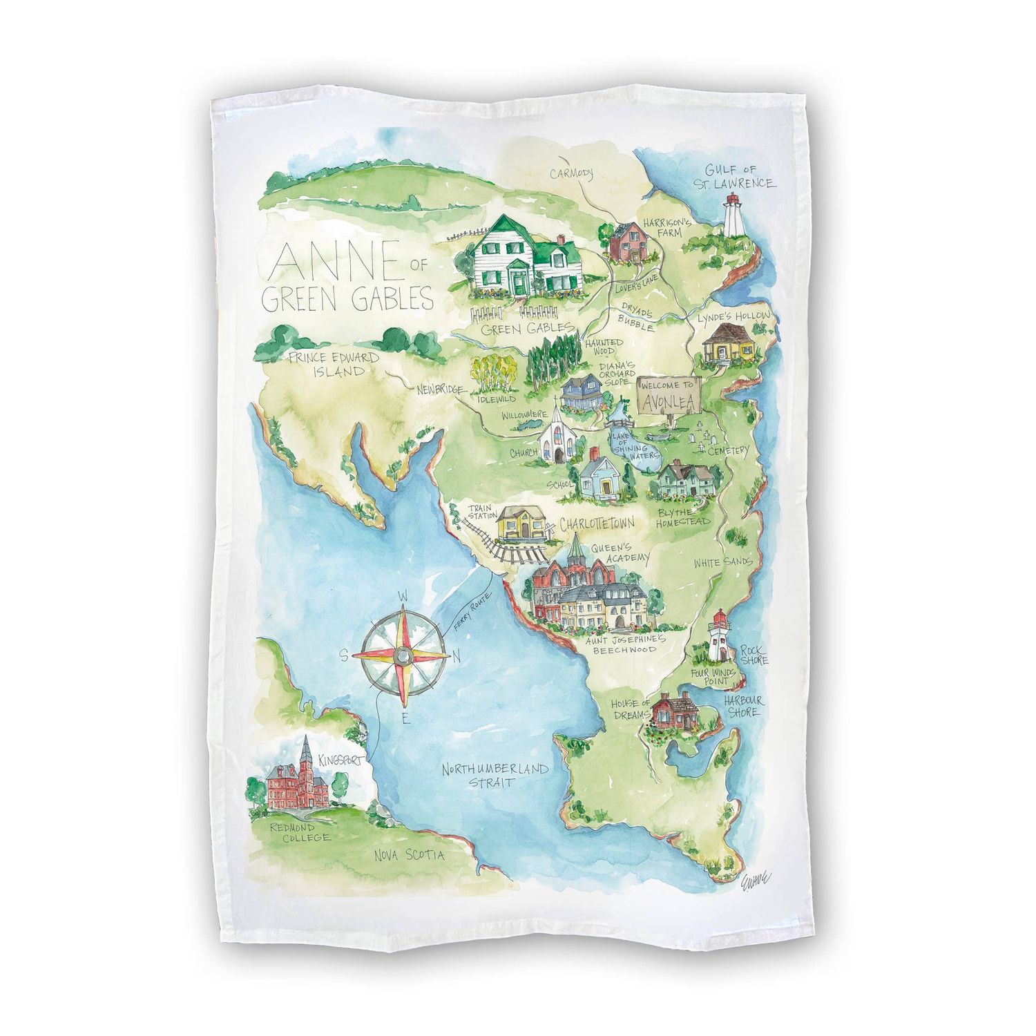 Anne of Green Gables Tea Towel