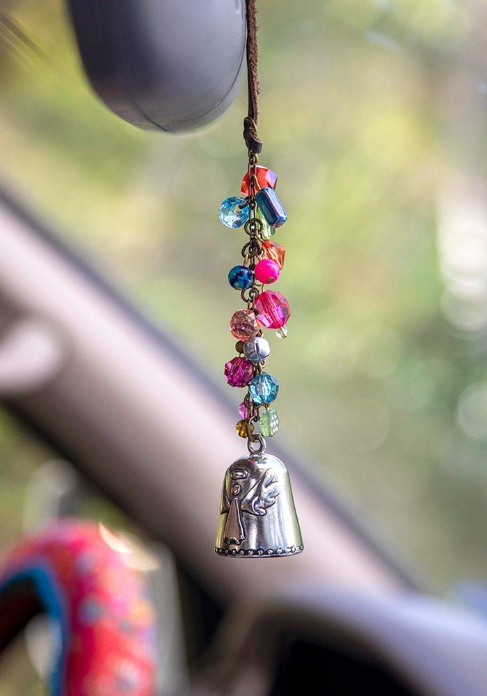 Angel Blessing Bell Car Charm