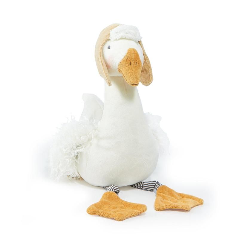 Avery the Aviator Snow Goose Plush