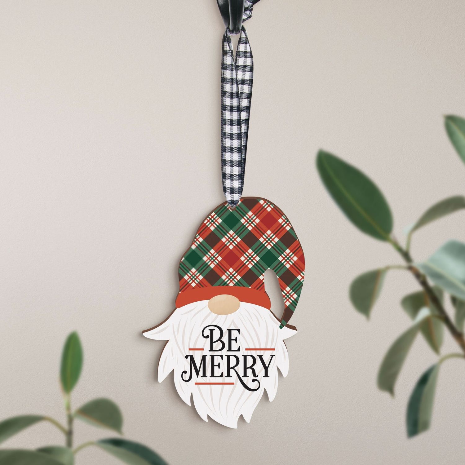 Be Merry Gnome Ornament