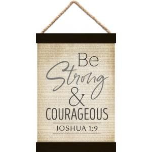 Be Strong And Courageous- Banner