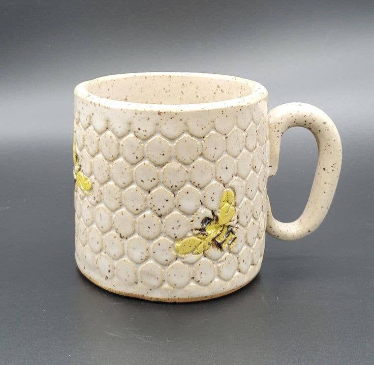 Bee Pattern Mug