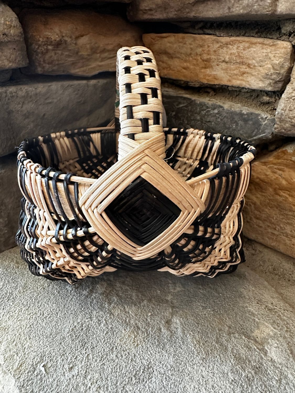 Black Accent Basket
