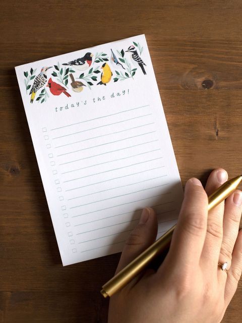 Birds Today Notepad