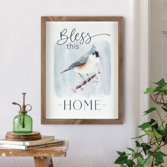 Bless This Home Framed Art