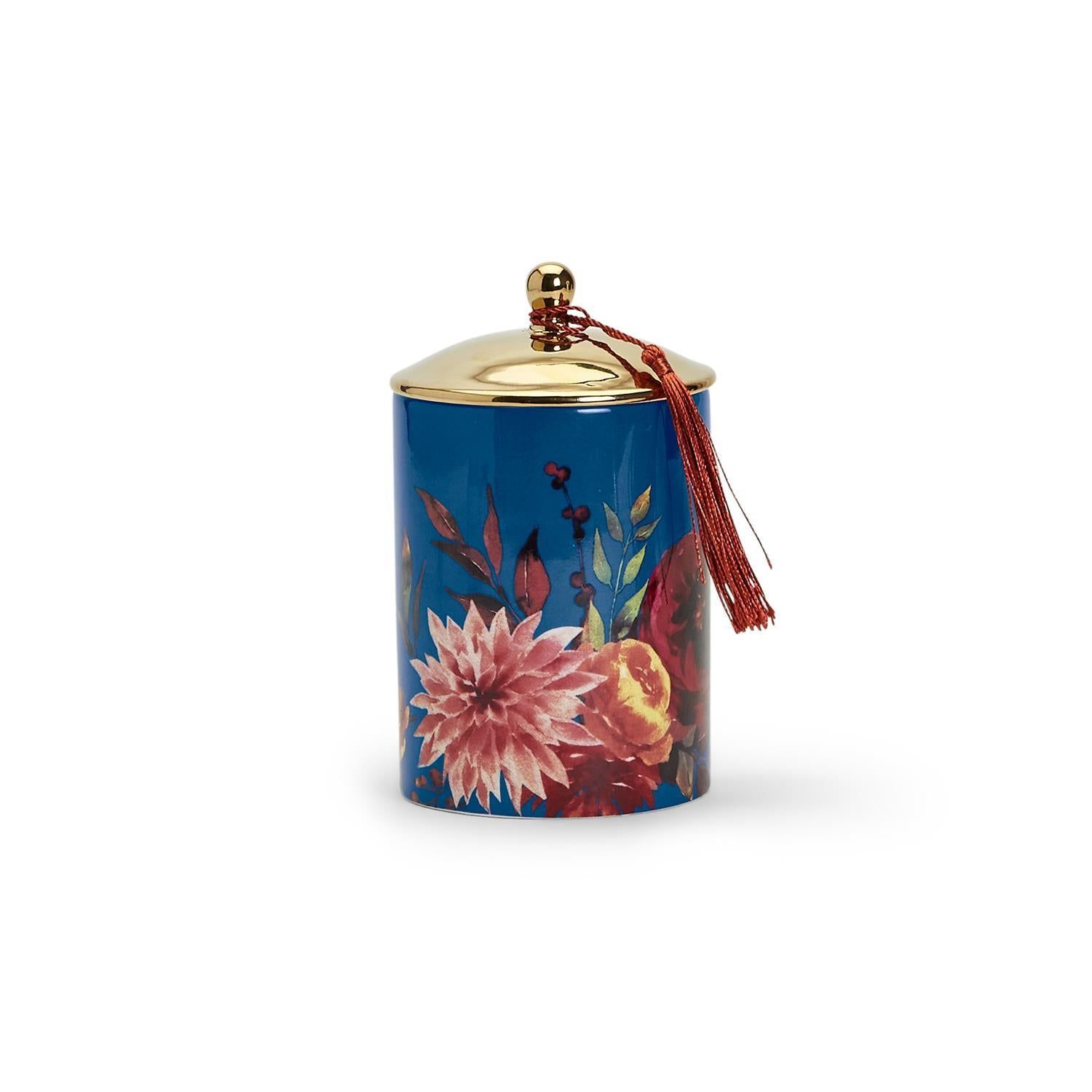 Blooms &amp; Berries Lidded Candle with Gift Box