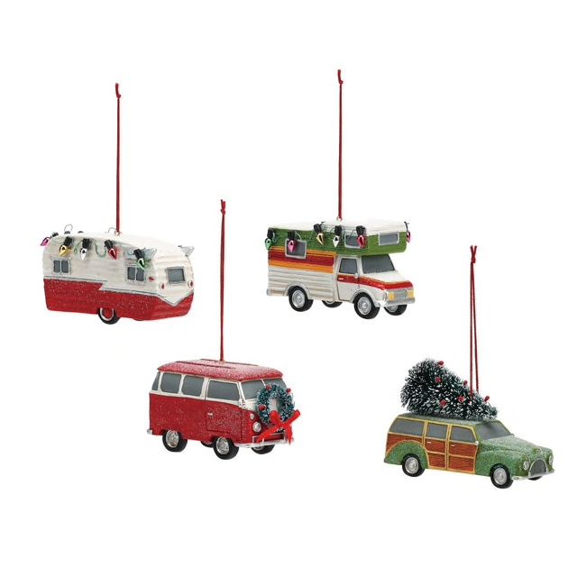 Assorted Camper Ornaments