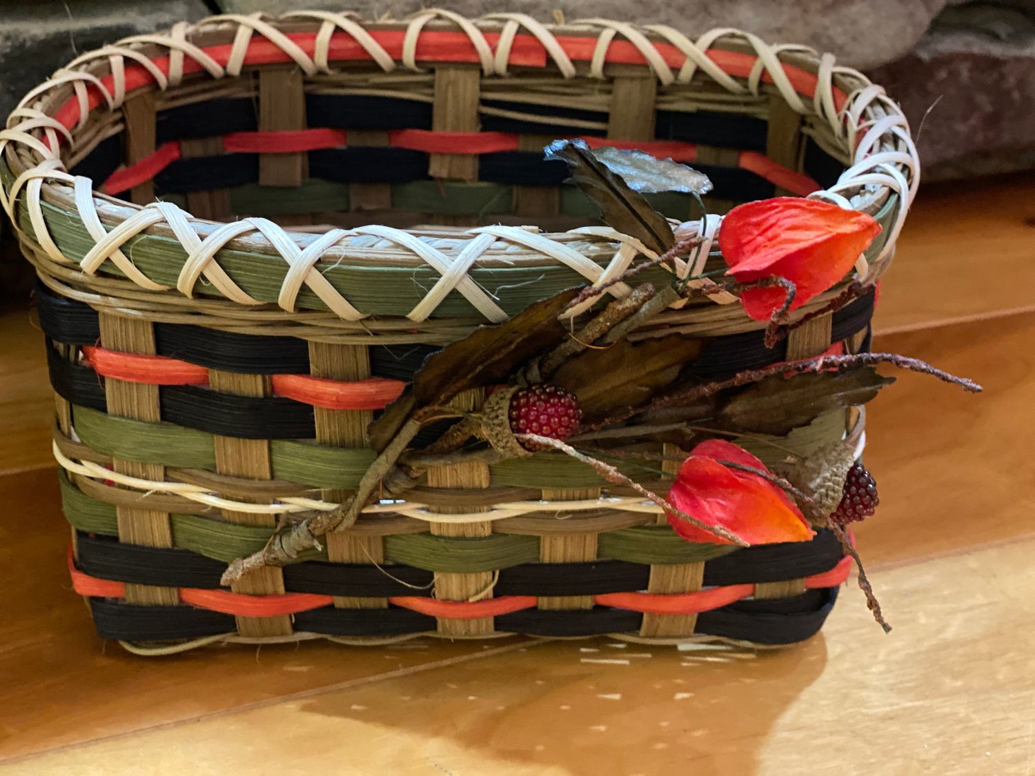 Autumn Rectangular Basket