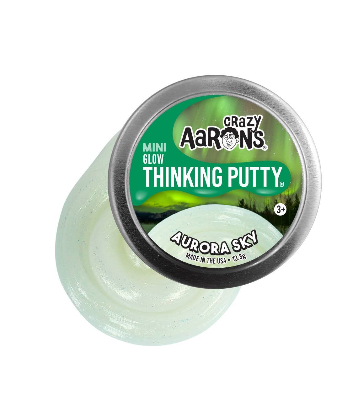 Aurora Sky Glow-in-the-Dark Thinking Putty