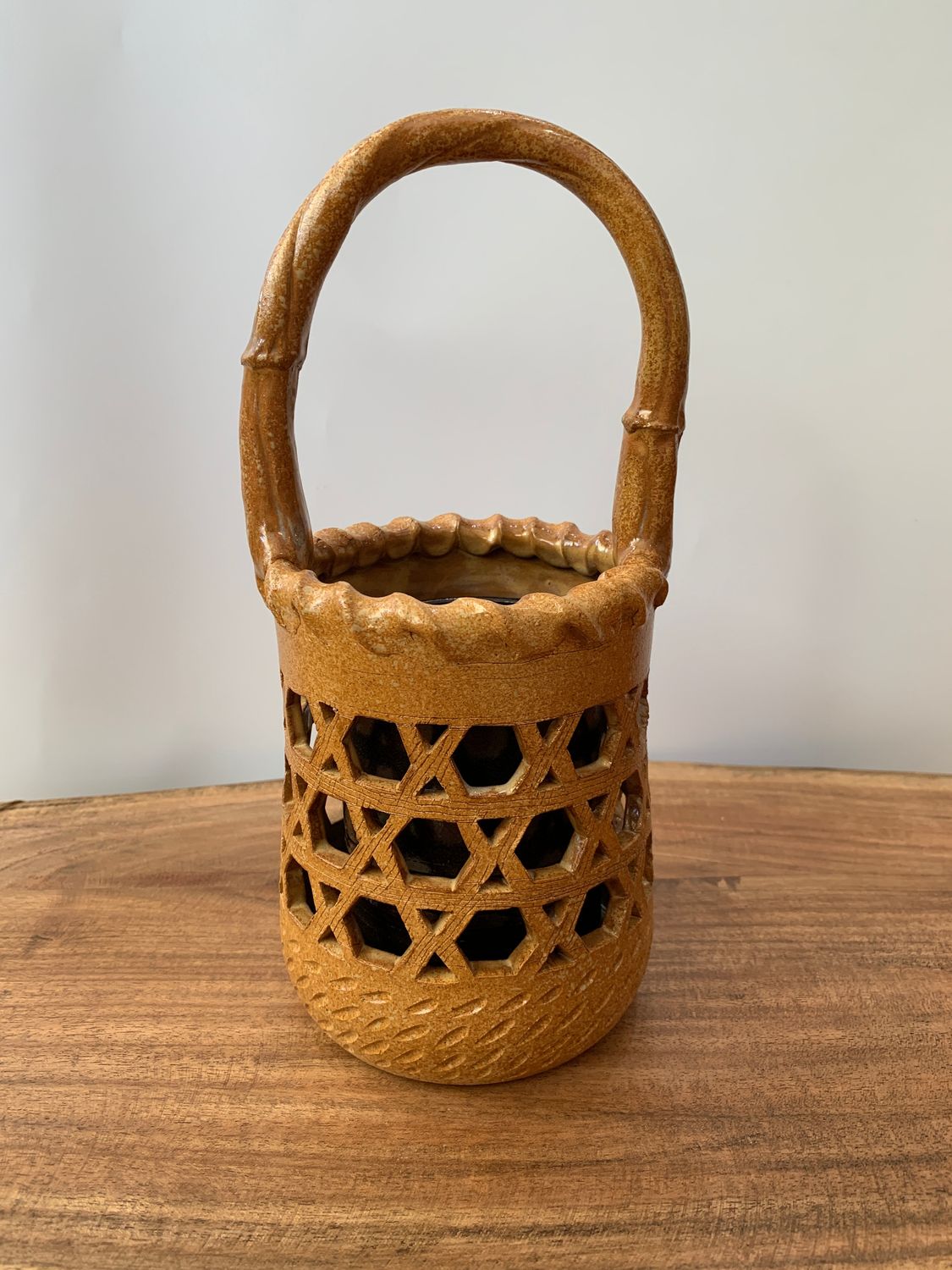 Basket Candle Holder